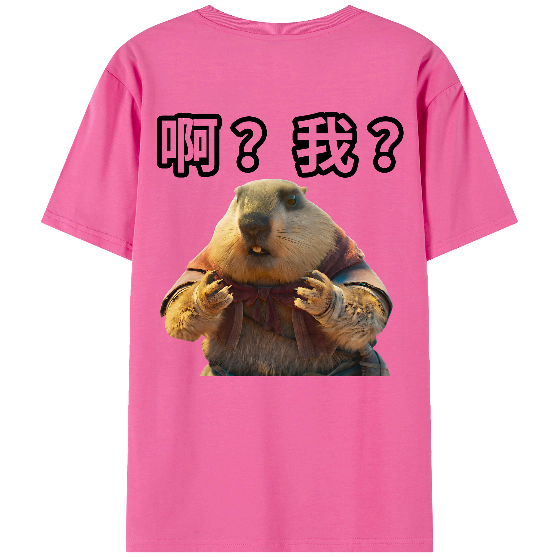 （画像用） Ne Zha 2 ナタ 魔童の大暴れ レディース半袖Tシャツ(バックプリント)